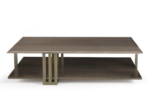 KLEE - Low rectangular eucalyptus coffee table _ ETRO Home Interiors